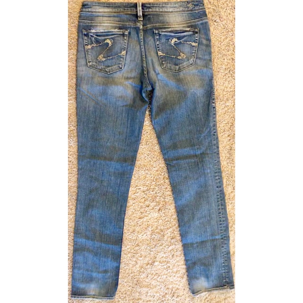 Distressed Denim Jeans | “Audrey” - Picture 4 of 8